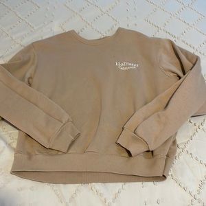 Hollister brown hoodie